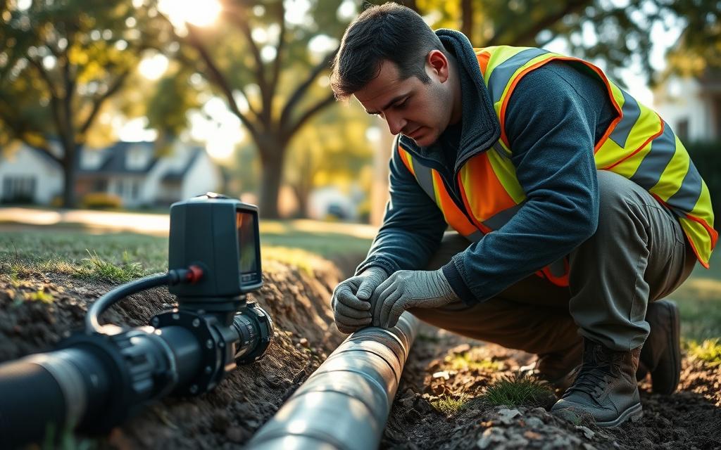 Deteksi kebocoran pipa air