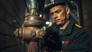 deteksi pipa hydrant bocor