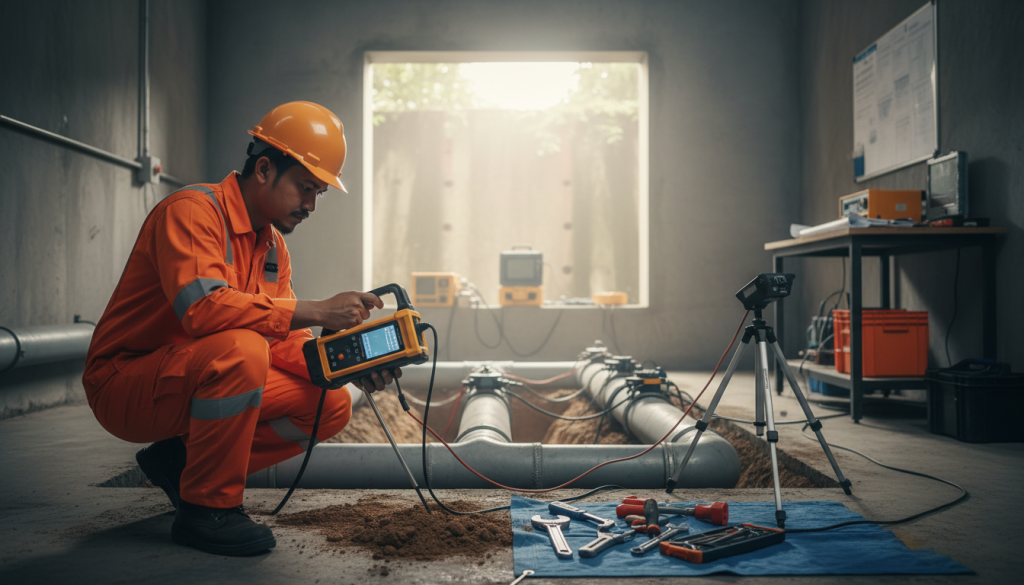 Proses Deteksi Kebocoran Pipa Proses Deteksi Kebocoran Pipa