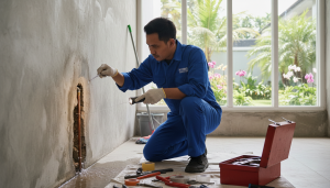 cek kebocoran pipa air