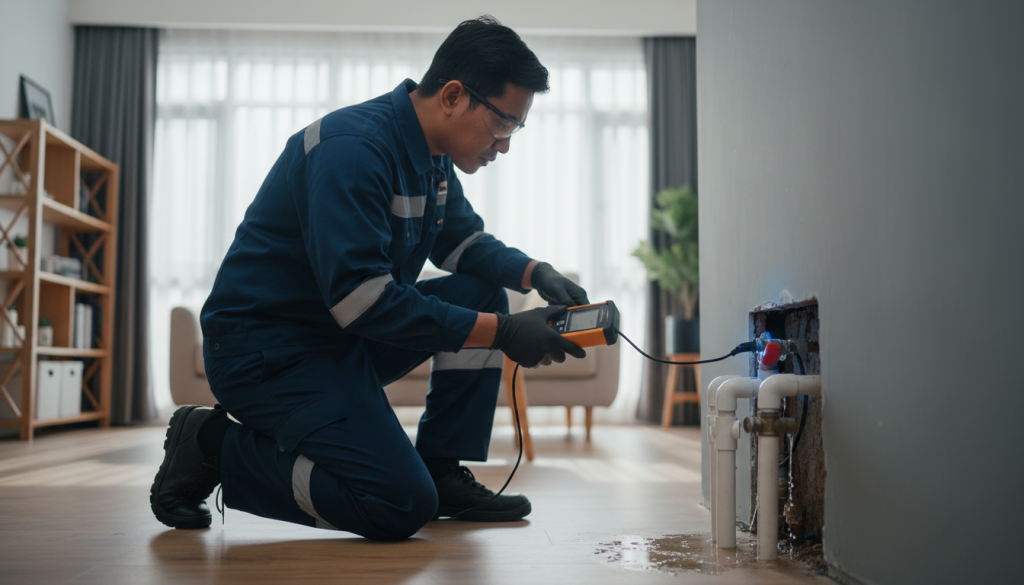 deteksi kebocoran air