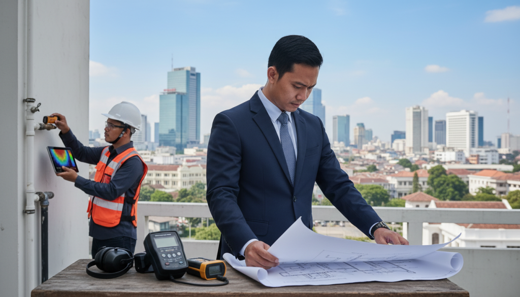 jasa deteksi kebocoran pipa terpercaya